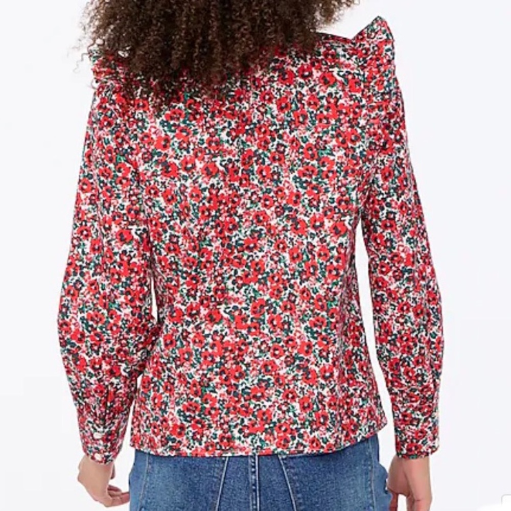 Ruffled Shoulder Blouse - Picture 3 of 3